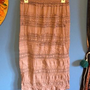 Buckle Skirts - Boho Buckle Skirts - Boho